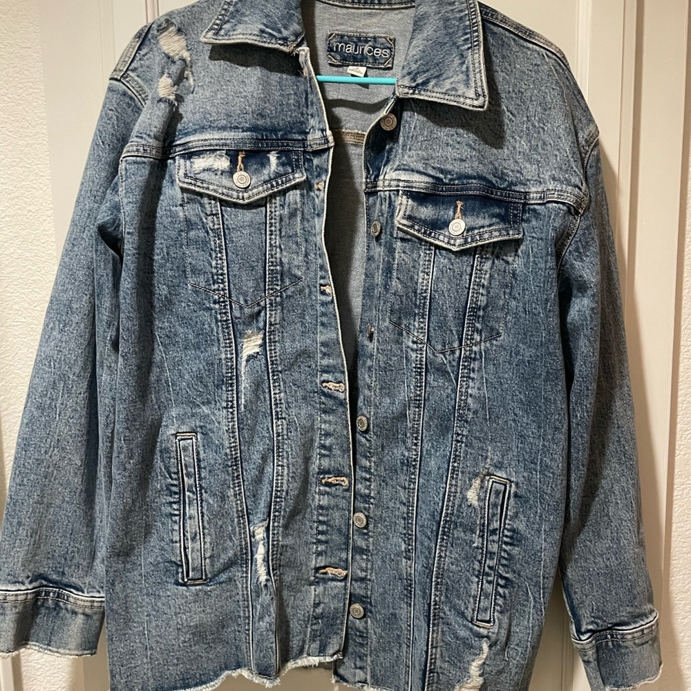 Maurices Blue Denim Jacket